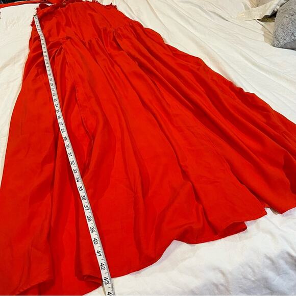 The Sang FLY LIKE HER TANK MAXI DRESS (RED) Size S - Picture 10 of 13